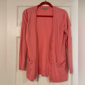 Coral Long Cardigan